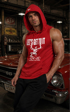 YA SLEEVELESS HOODIE